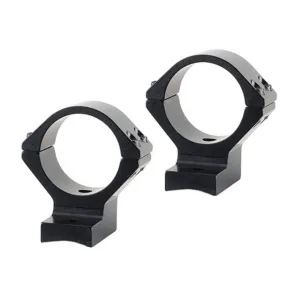 Talley Lightweight 2-Piece Scope Mount 30mm Rings Remington 7 Matte Black Medium