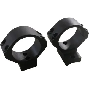 Talley Lightweight 2-Piece Scope Mount 30mm Rings Remington 7 Matte Black Low