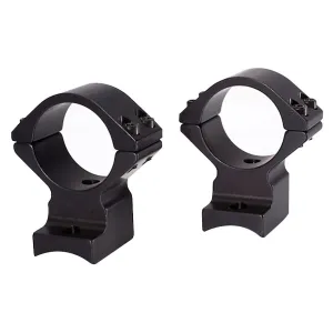 Talley Lightweight 2-Piece Scope Mount 1" Rings Knight Disk Rifle, Extreme, Mountaineer Matte Black Medium