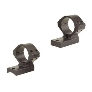 Talley Lightweight 2-Piece Scope Mount 30mm Rings Extended Savage Model 110-111-112-114-116 Flat Rear (6-48 Screws) Matte Black Low