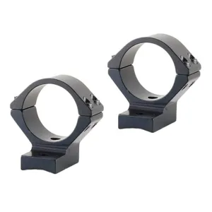 Talley Lightweight 2-Piece Scope Mount 30mm Rings Browning A-Bolt, Steyr Pro Hunter Matte Black Low