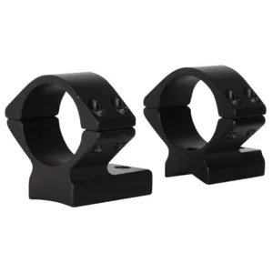 Talley Lightweight 2-Piece Scope Mount 1" Rings Remington 700 Extra Low Matte Black
