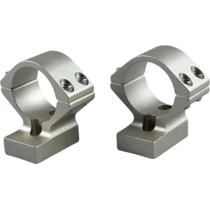 Talley Lightweight 2-Piece Scope Mount 1" Rings Remington 700 Silver High