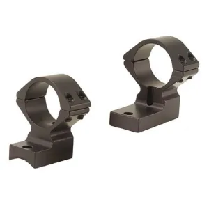 Talley Lightweight 2-Piece Scope Mount 1" Rings Savage 10 Through 16, 110 Through 116 Flat Rear (6-48 Screws) Matte Black High