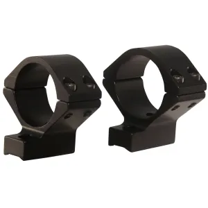 Talley Ruger American Rimfire 3/8" Dovetail 1" Scope Rings Matte Black Low