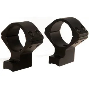 Talley Ruger American Rimfire 3/8" Dovetail 1" Scope Rings Matte Black High