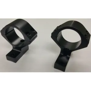 Talley Ultralight 2-Piece Scope Mounts with Integral 1" Rings Remington 700 Matte Black Medium