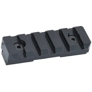 Versa-Pod UIT Adapter Anschutz Rail to MIL-STD-1913 Picatinny Rail Aluminum Black
