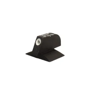 Kensight 1911 Front Night Sight Novak Cut Contoured Base .230" Height .115" Width Steel Black with Green Tritium Dot