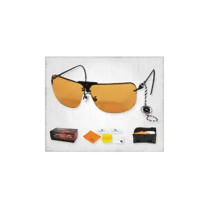 Radians RSG Interchangeable Shooting Glasses Clear, Orange, and Amber Lenses