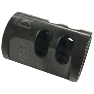TandemKross Game Changer Pro Compensator for Ruger PC Carbine 9mm 1/2"-28 Thread Steel Black