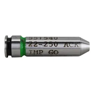 PTG Go Gauge 22-250 Remington Ackley Improved 40-Degree Shoulder