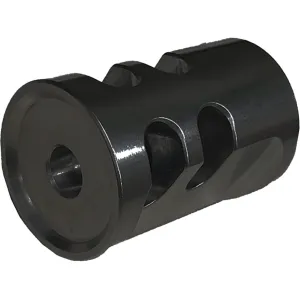 TandemKross Game Changer PRO Compensator for Ruger Mark IV, SW22 Victory, Browning Buck Mark 1/2"-28 Thread 22LR Stainless Steel Black