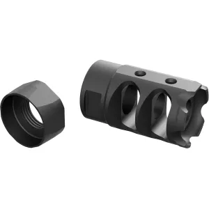 POF-USA 9mm Muzzle Brake 1/2"-28 Thread QPQ Black