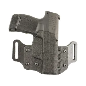 DeSantis Pegasus Veiled Partner OWB Holster Left Hand Springfield Echelon 4.0C Kydex Black