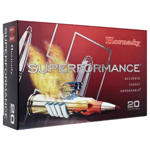 Hornady Superformance 308 Winchester Ammo 165 Grain Hornady CX Polymer Tip Lead Free Box of 20