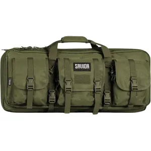 Savior Equipment American Classic Double Short Barrel Rifle Case 28" Polyester Olive Drab