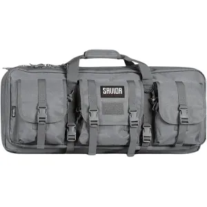 Savior Equipment American Classic Double Short Barrel Rifle Case 28" Polyester Gray