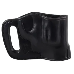 El Paso Saddlery Combat Express OWB Holster Right Hand S&W J Frame Leather Black
