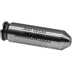 Manson Reamers Headspace NOGO Gauge 300 Winchester Short Mag