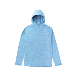 AFTCO Men's Coastal Layer Hoodie Air Force Blue Heather XL