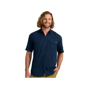 Huk Men's Tidepoint Shirt Naval Academy Large