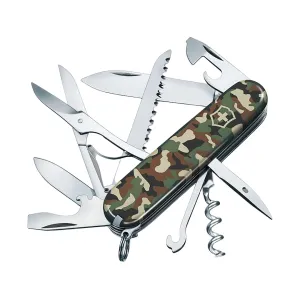Victorinox Swiss Army Huntsman Pocket Knife Stainless Steel Blade Polymer Handle Camouflage