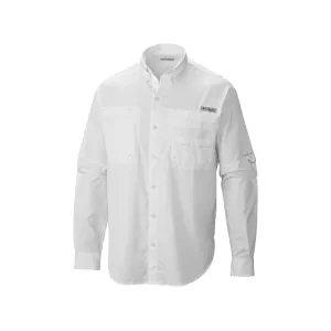 Columbia Men's PFG Tamiami II Long Sleeve Shirt White XL
