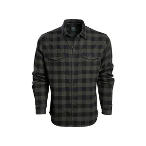 Vortex Optics Men's Timber Rush Flannel Long Sleeve Shirt Forest Medium