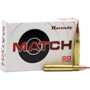 Hornady Vintage Match 30-06 Springfield Ammo 168 Grain Hornady ELD Match Polymer Tip Box of 20