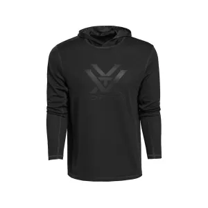Vortex Optics Men's Core Logo Performance Grid Hoodie Black XL