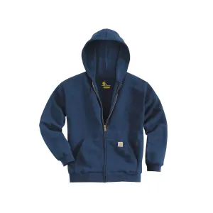 Carhartt Men's Loose Fit Midweight Full Zip Hoodie New Navy Large