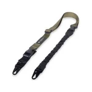 CrossTac Single/Double Point Rifle Sling Nylon Olive Drab