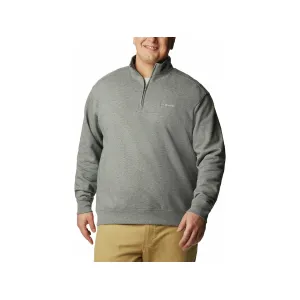 Columbia Men's Hart Mountain II Quarter Zip Sweater Charcoal Heather 2XL