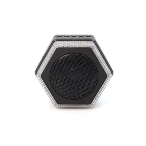 HybridLight Hex Solar Bluetooth Speaker Lantern Black