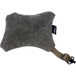 Armageddon Gear X-Wing Rear Shooting Rest Bag Waxed Canvas with Quick Detach Swivel Brown