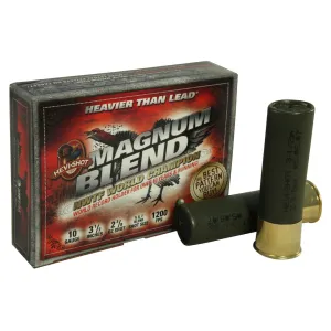 Hevi-Shot Magnum Blend Turkey 10 Gauge Ammo 3-1/2" #5, #6, #7 Tungsten Shot 2-3/8 oz Box of 5