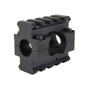 DoubleStar Gas Block 2 Picatinny Rail AR-15, LR-308 Lightweight Barrel .625" Inside Diameter Aluminum Matte