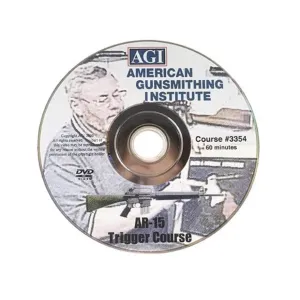 American Gunsmithing Institute (AGI) Trigger Job Video "AR-15 Type Rifle" DVD