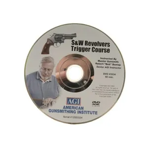American Gunsmithing Institute (AGI) Trigger Job Video "The Smith & Wesson Revolver" DVD