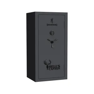 Browning Hell's Canyon Fire Resistant 33 Gun Safe with Electronic Lock Textured Charcoal