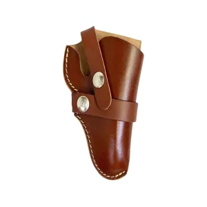 Hunter 1100 Snap-Off OWB Holster Right Hand Colt Agent, Cobra, Detective Special 2" Leather Chestnut