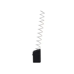 Taylor Freelance Extended Magazine Base Pad for Glock 17, 34 +12 9mm Delrin Black with Spring