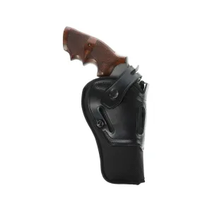 Galco Switchback OWB Holster Ambidextrous CZ P10M, for Glock 26, 27, 33, 43, 43X, Ruger Max-9, S&W M&P Shield EZ 380 ACP, EZ 9mm Luger, Walther P22 3.4" Leather Black
