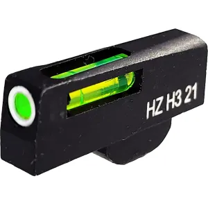 HIVIZ LITEWAVE H3 Front Night Sight for S&W K, L, N Frame Revolver with 2.5" Barrel Or Longer & Pinned Front Sight Green