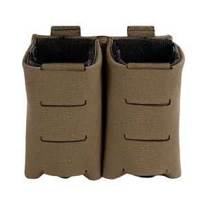 Point Blank Duty Gear Origin Alpha Series Double Pistol Magazine Pouch Nylon Coyote Brown