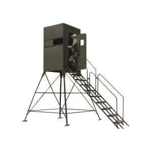 Texas Hunter Xtreme 4' x 4' Box Blind with 8' Tower
