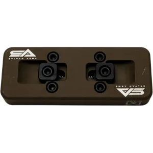 Sylvan Arms Chassis Weight M-LOK 1.0 lbs, 2PK Flat Dark Earth