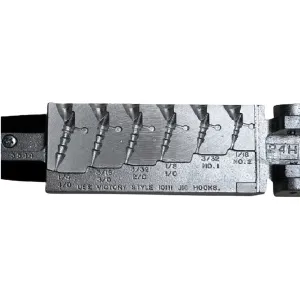 Do-it Molds Hover Jighead Mold 1/16, 3/32, 1/8, 5/32, 3/16, 1/4 oz