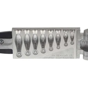 Do It Molds Bank Sinker Mold 1/8, 1/4, 3/8, 1/2, 3/4, 7/8, 1, 1 1/2 oz